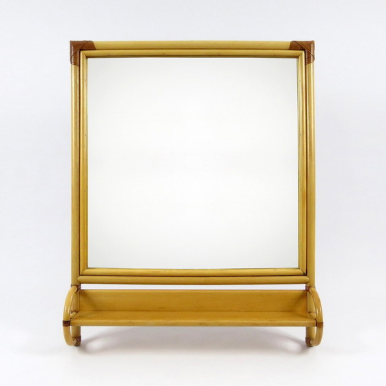 Image 1 of Vintage spiegel met plank
