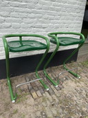 2x Vintage lammhulst barkruk