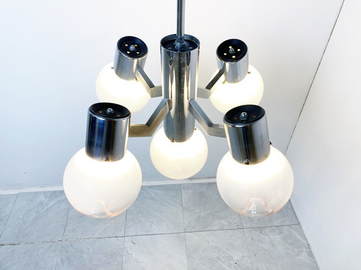 Vintage Mazzega kroonluchter, jaren 60