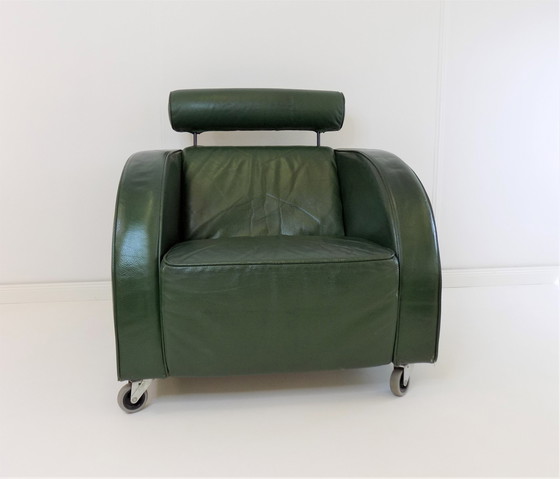 Image 1 of Steiner Paris Bauhaus lederen fauteuil