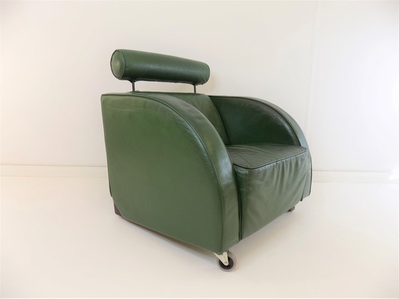 Image 1 of Steiner Paris Bauhaus lederen fauteuil