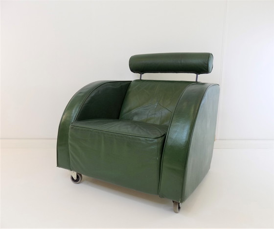 Image 1 of Steiner Paris Bauhaus lederen fauteuil