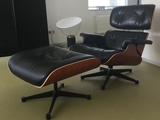 Image 1 of Eames Lounge Chair + Ottoman