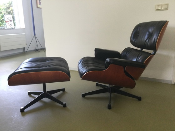 Image 1 of Eames Lounge Chair + Ottoman