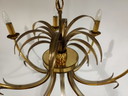 Vintage messing ananas kroonluchter