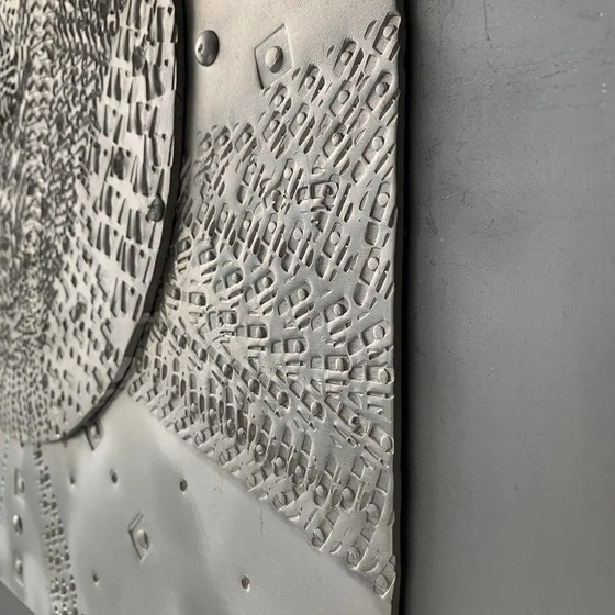 Image 1 of Lino Tiné abstract stalen sculptuur