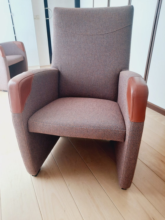 Image 1 of 2x Leolux fauteuil