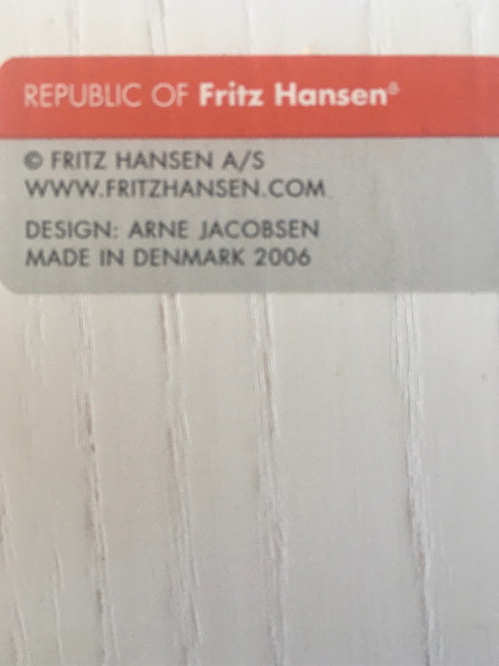 Image 1 of 5 x Fritz Hansen eetkamerstoelen