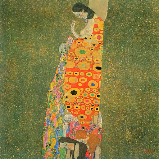 Gustav Klimt - Abandoned hope