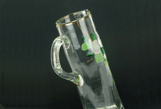 Image 1 of art nouveau JUG karaf bloemendecor