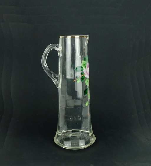 art nouveau JUG karaf bloemendecor