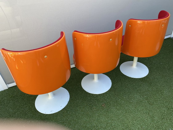 Image 1 of Space age stoelen set met tafel