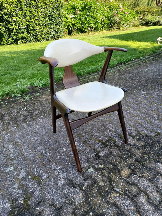 Image 1 of 4x Vintage eetkamerstoel jaren 60