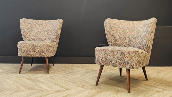 Image 1 of Twee Mid Century cocktailstoelen | Vintage - set 2 stoelen