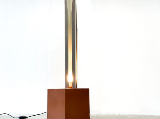 Image 1 of Sculpturale Italiaanse vloerlamp, 1970