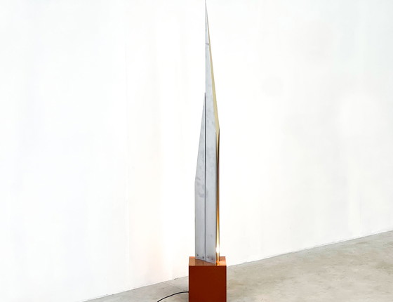 Image 1 of Sculpturale Italiaanse vloerlamp, 1970