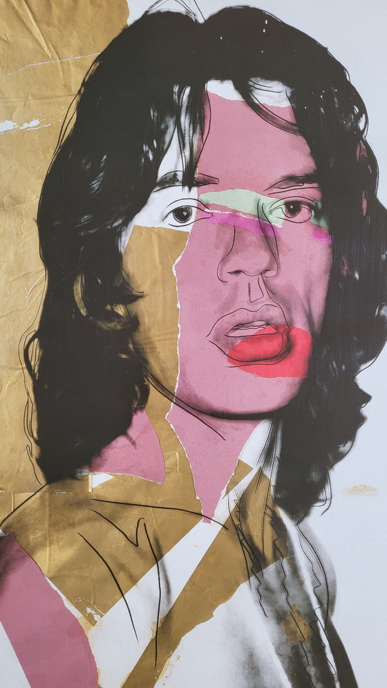 Image 1 of Andy Warhol - Mick Jagger - 1975