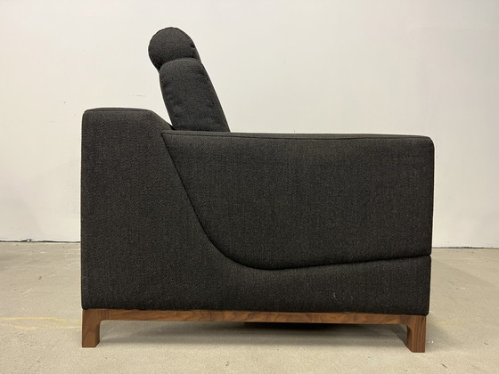 Image 1 of Leolux Cuno Fauteuil stof antraciet