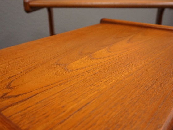 Image 1 of 3x Salin Nyborg Mid Century Teak bijzettafels