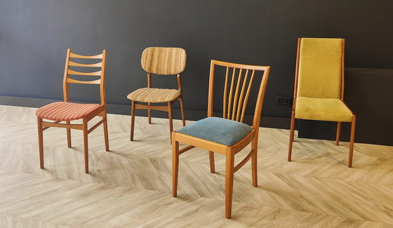 Image 1 of 4 x Mid Century stoelen