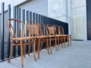 6x Thonet vintage stoelen
