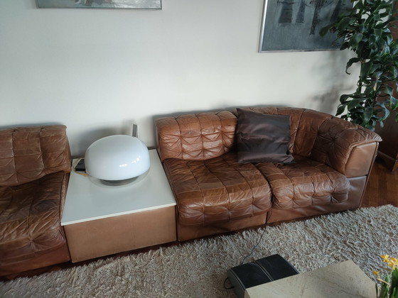 Image 1 of Vintage De Sede DS-11 leren patchwork sofa 70s