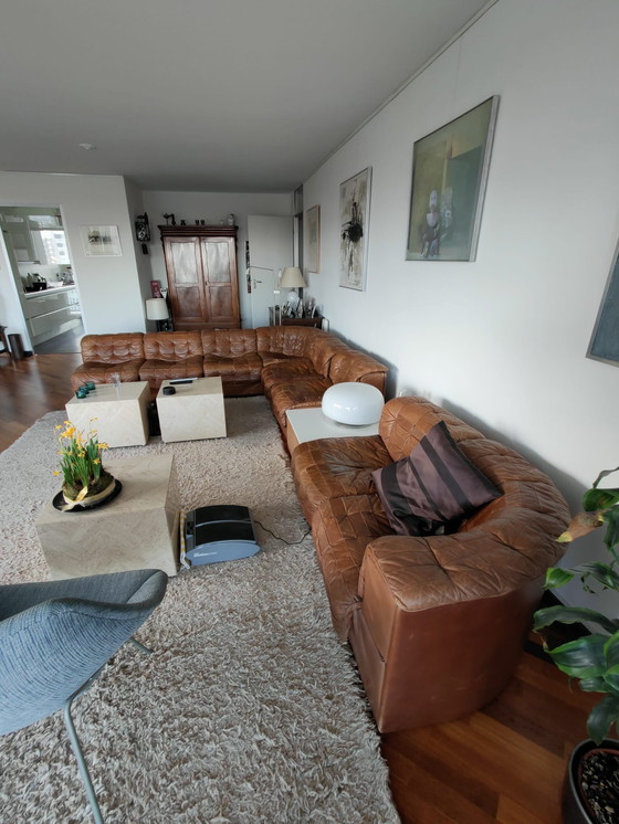 Image 1 of Vintage De Sede DS-11 leren patchwork sofa 70s