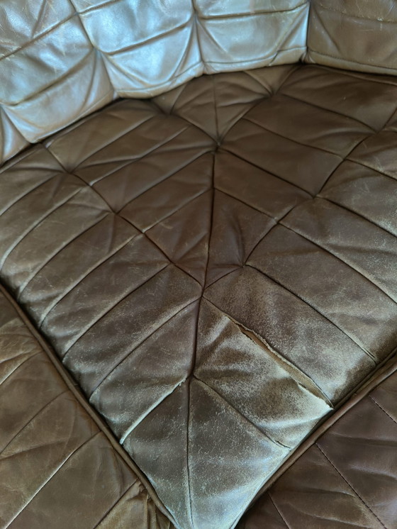 Image 1 of Vintage De Sede DS-11 leren patchwork sofa 70s