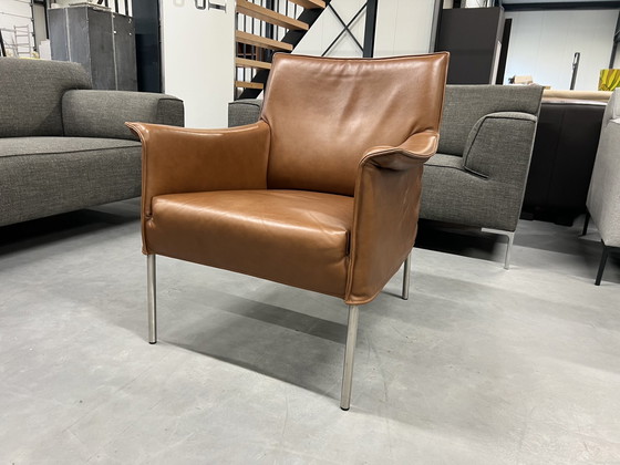 Image 1 of Design On Stock Limec fauteuil bruin leer