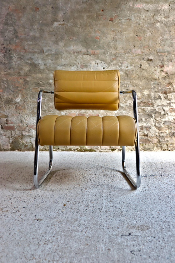 Image 1 of 2x Eileen Gray Bonaparte fauteuils