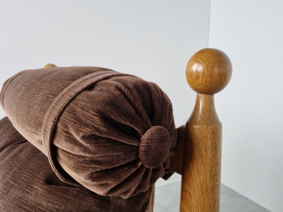 Image 1 of Set vintage eiken banken