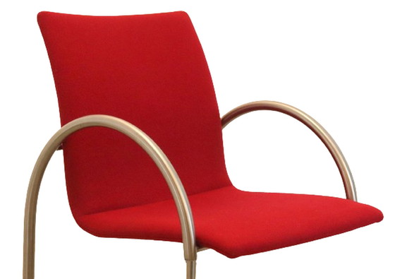 Image 1 of 8x Metaform Cirkel eetkamerstoelen vintage