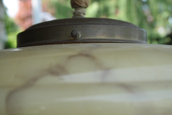 Image 1 of Vintage lamp schildpad patroon