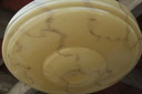 Vintage lamp schildpad patroon