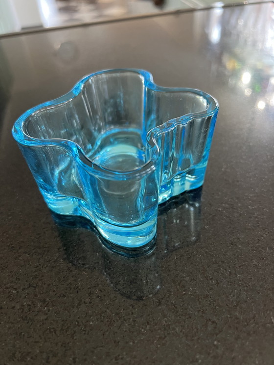 Image 1 of Iittala Aalto Sfeerlicht, aqua blauw