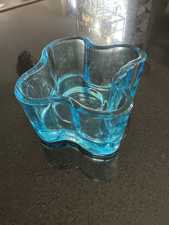 Image 1 of Iittala Aalto Sfeerlicht, aqua blauw