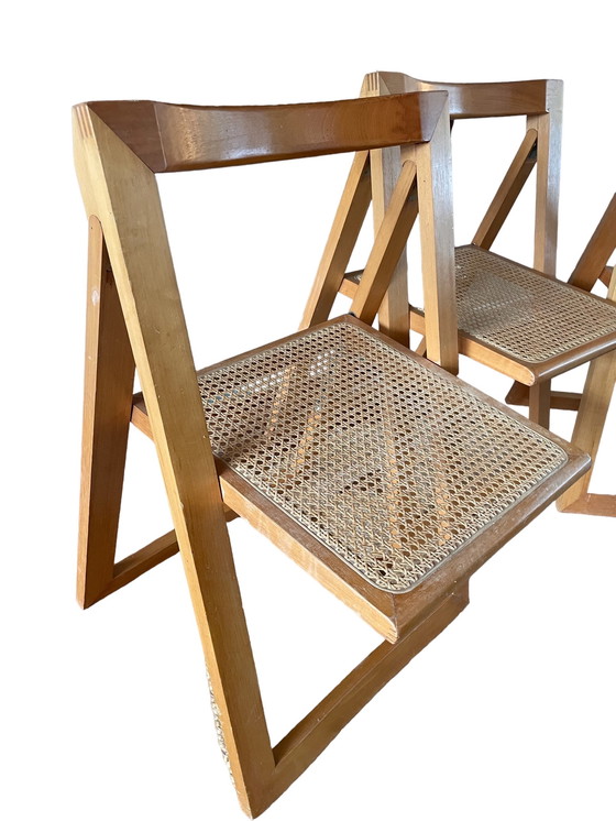 Image 1 of 3 x Aldo Jacober & Pierangela d’Aniello – ‘Trieste’ folding chairs