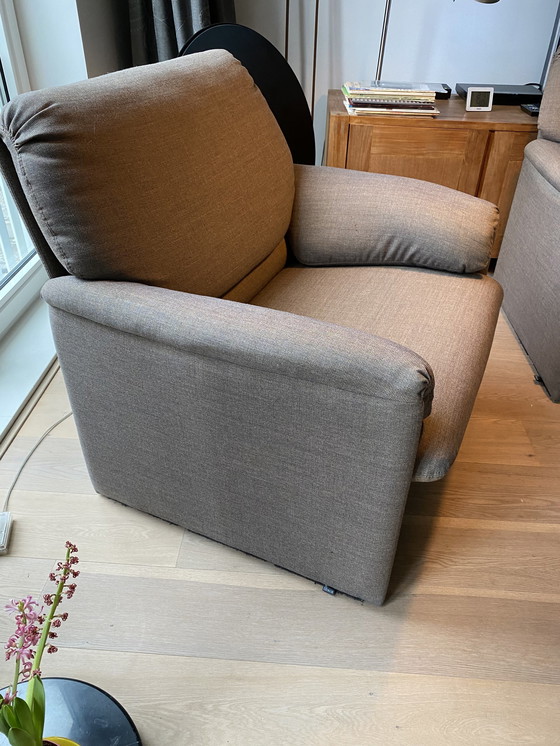 Image 1 of 2x Leolux fauteuils + 2,5-zitbank