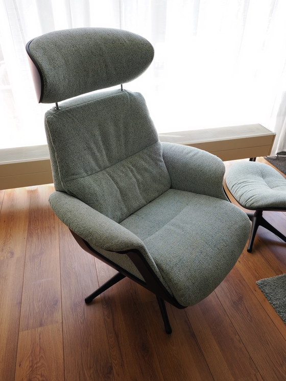 Image 1 of Flexlux Ease Clement Relaxfauteuil + hocker