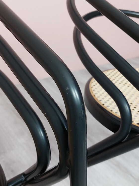 Image 1 of 2x Vintage buisframe stoel