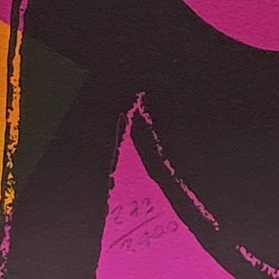 Image 1 of Andy Warhol "Mickey Mouse" Limited Edition-lithografie uit de jaren 80 van CMOA