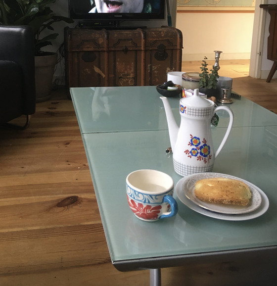 Image 1 of Ligne Roset Yoyo vintage design verstelbare salontafel