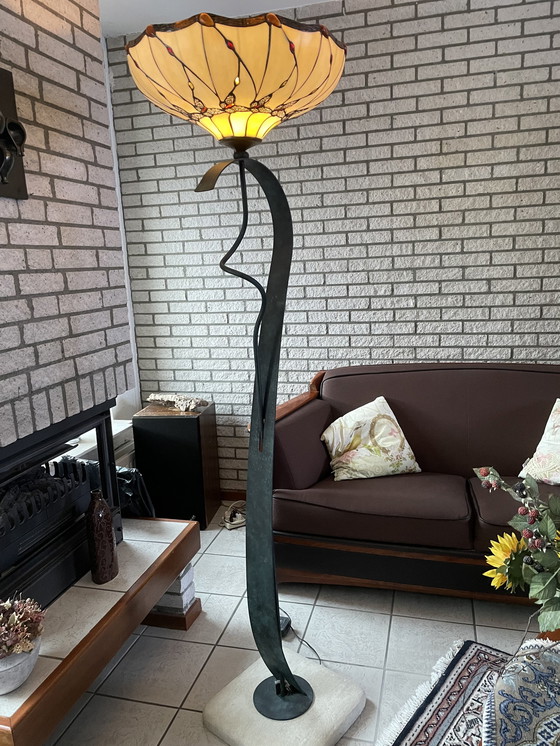 Image 1 of Vintage staande schemerlamp