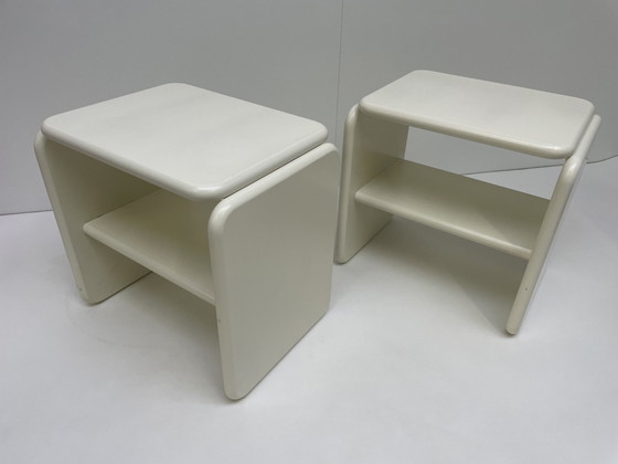 Image 1 of 2x vintage nachtkastjes