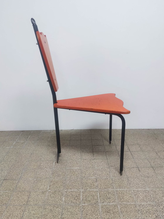 Image 1 of 4x Eetkamerstoelen van Jos Laugs