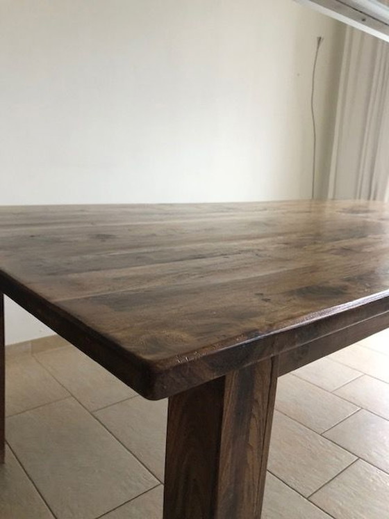 Image 1 of Vintage eetkamertafel