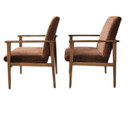 Set van twee vintage Fauteuils 