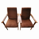 Set van twee vintage Fauteuils 