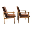 Set van twee vintage Fauteuils 