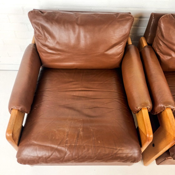 Image 1 of 2x Vintage fauteuil